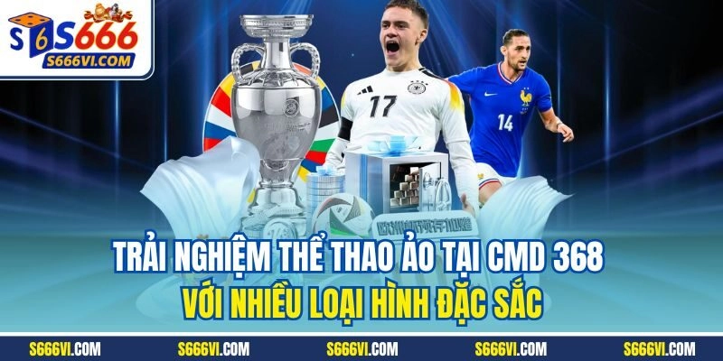 Trải nghiệm thể thao ảo tại CMD 368 với nhiều loại hình đặc sắc